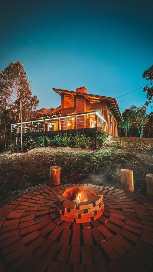 Cabana Pé do Costão - Cabana Romântica com Hidro, Lareira e Lagos Villa Bom Retiro  Exterior foto