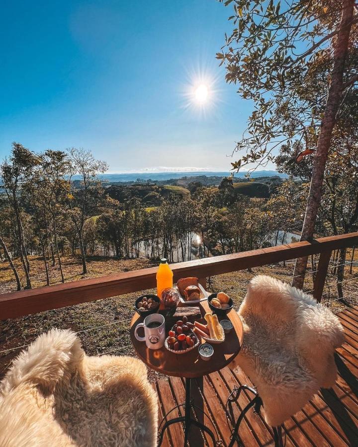 Cabana Pé do Costão - Cabana Romântica com Hidro, Lareira e Lagos Villa Bom Retiro  Exterior foto